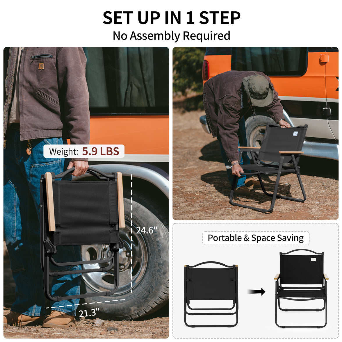 Naturehike Nightfall T01 Folding Chair