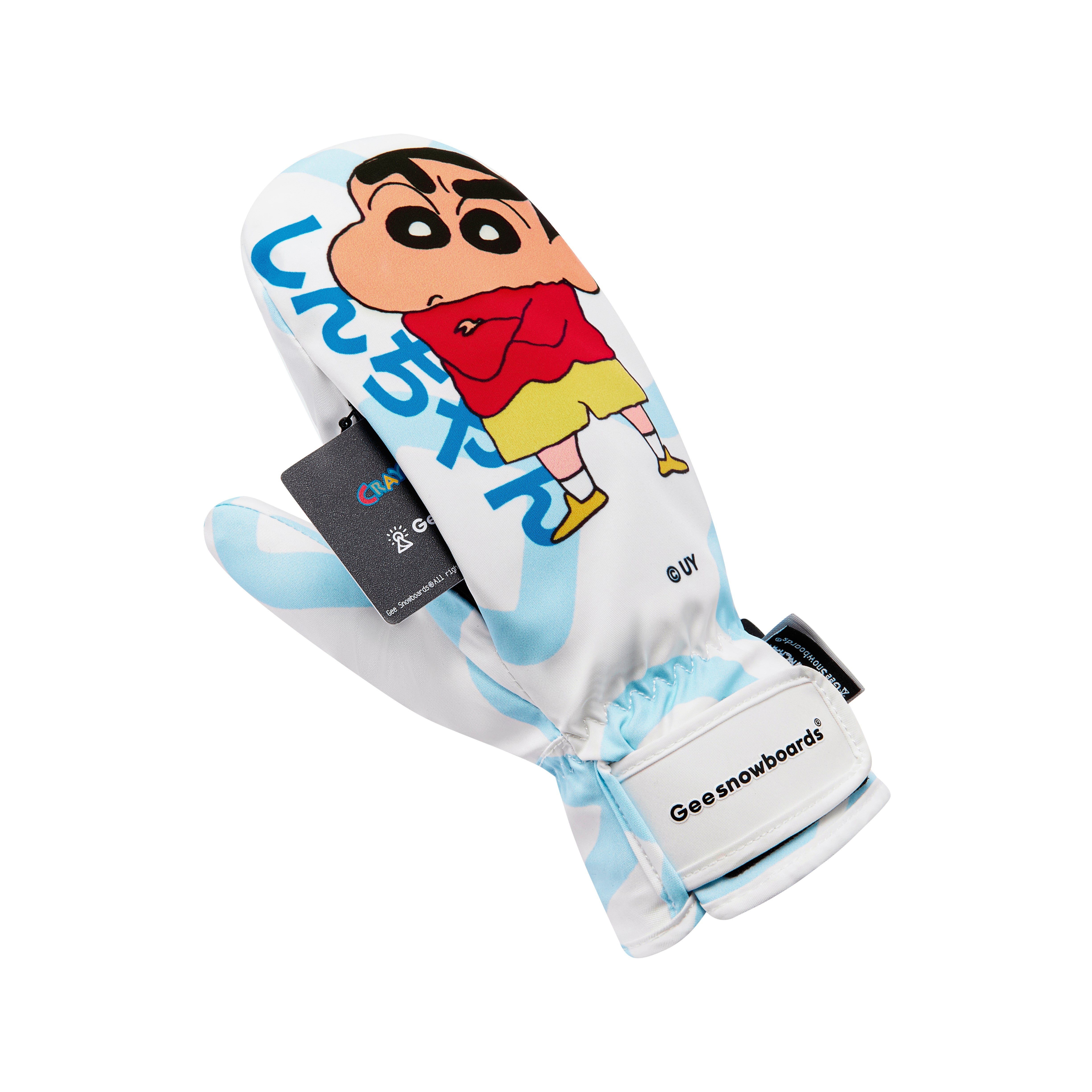 Gee Snowboards x Crayon Shin-chan Gloves