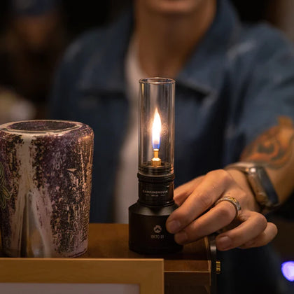 Camping Moon BKT-1D15 Black Gas Candle 2026