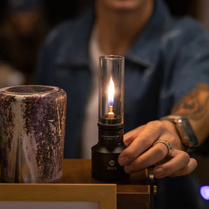 Camping Moon BKT-1D15 Black Gas Candle (2026)