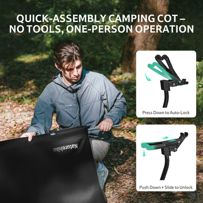 Naturehike XJC08 Greenfield Outdoor Folding Camp Bed