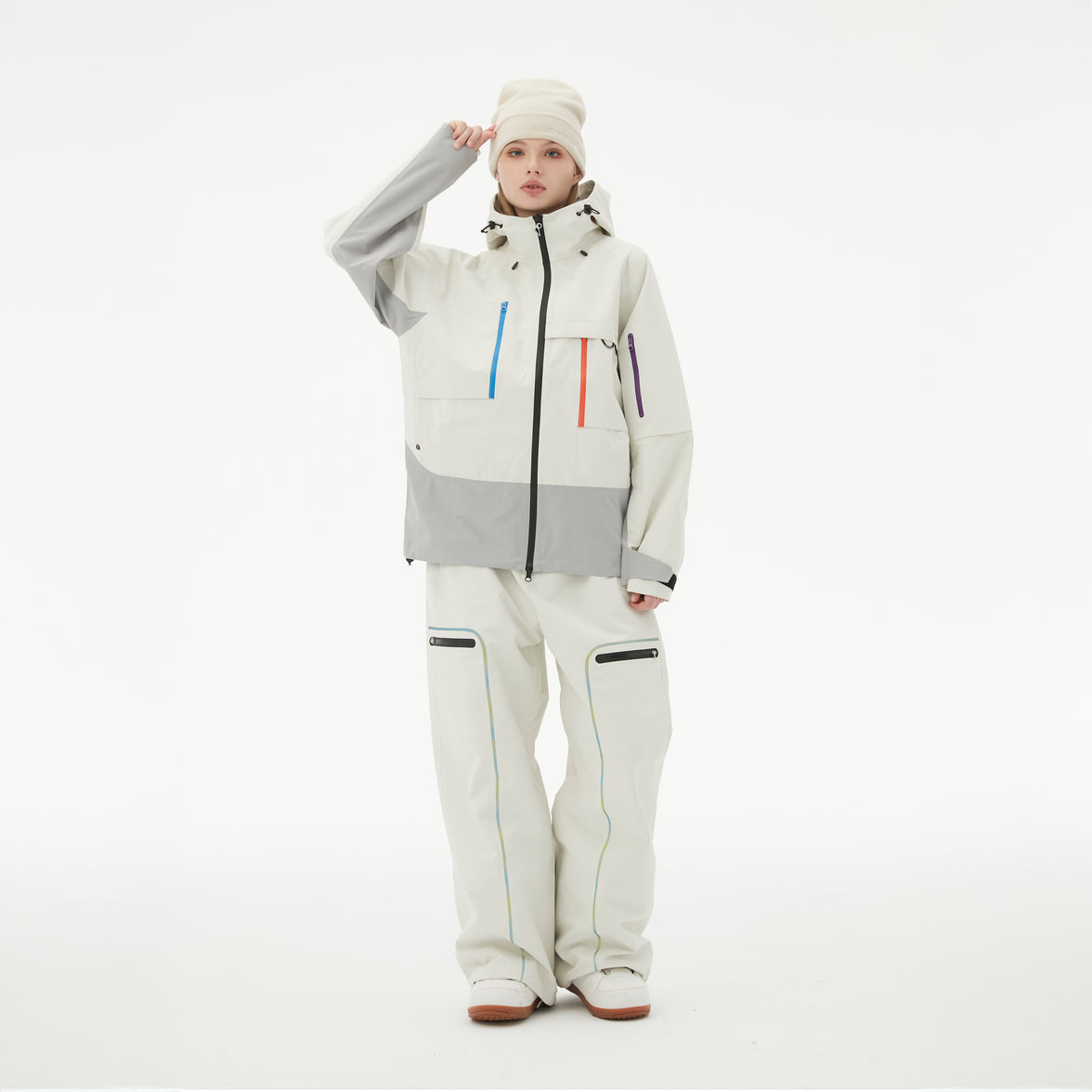 Randompow Colored Backcountry Zipper Jacket - Unisex