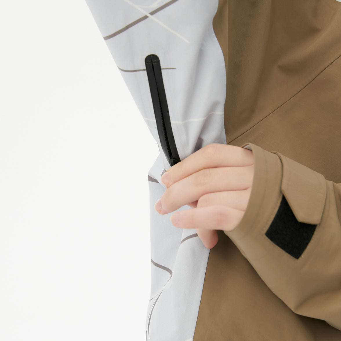 Randompow Bamboo Chinese Style Print Recco® - Jacket