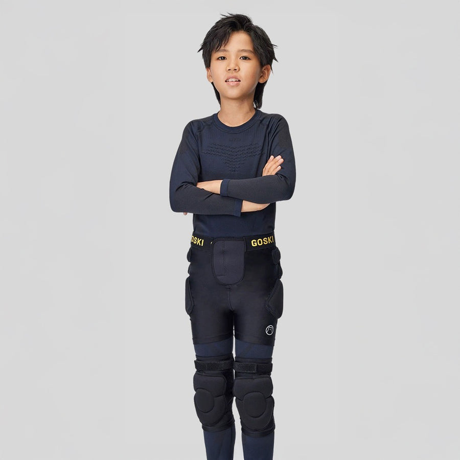 Ensemble de coussinets pour fesses et genoux Goski PRO pour enfants