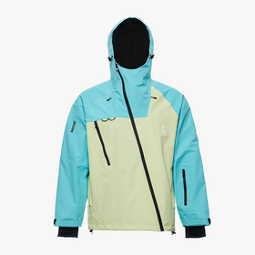 Veste de neige RandomPow FREESTYLE SERIES jaune et bleu