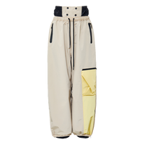 Randompow Yellowgrey All Purpose Baggy Snow Pants - Unisex