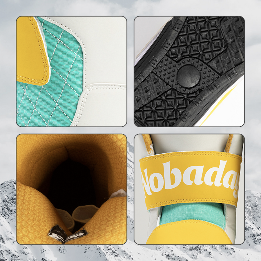 Nobaday Kids' Snow Boots Mint Yellow