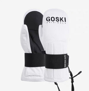 Goski Mittens With Wrist Pads Black
