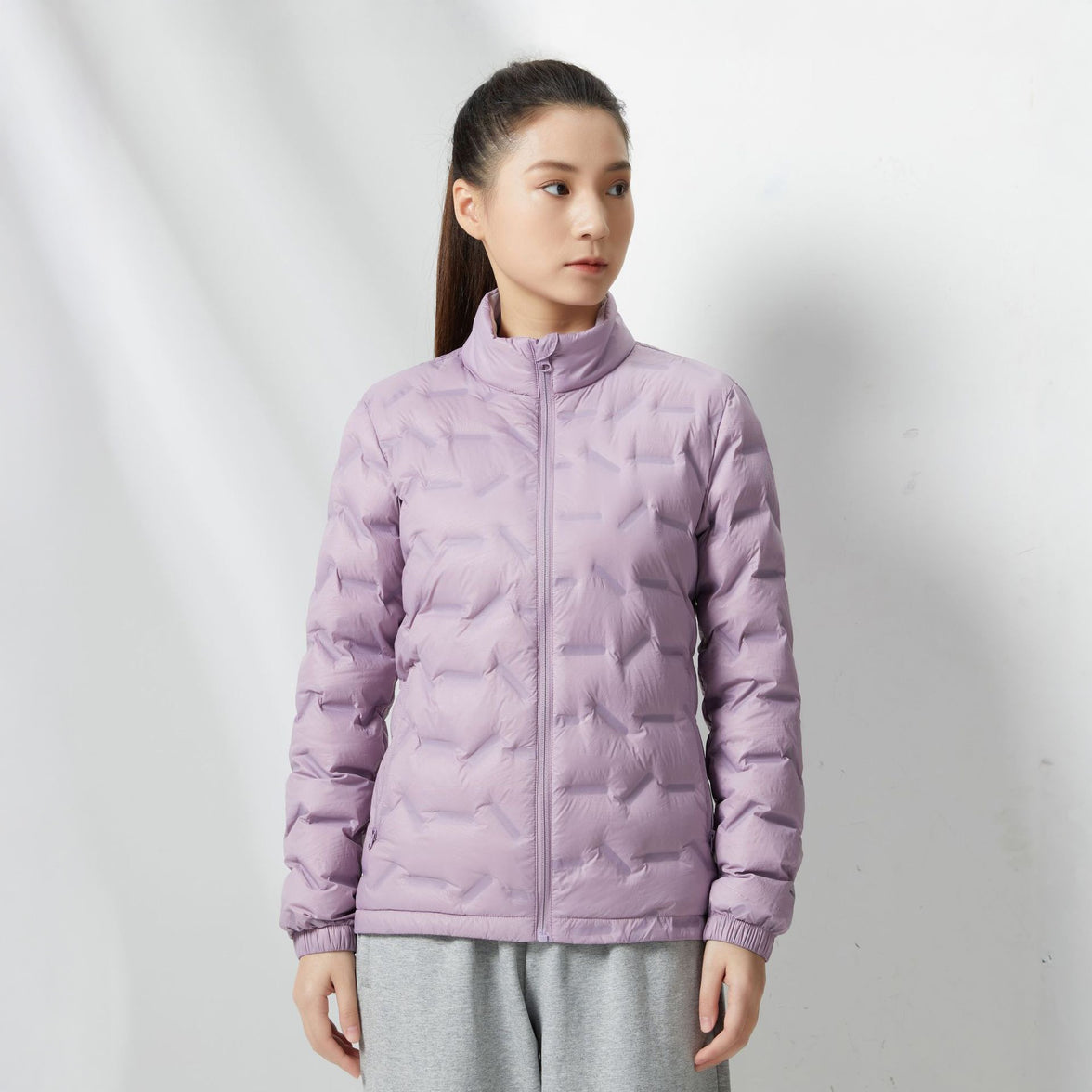 Couche intermédiaire en duvet pour femme