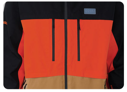 Goski Flex Snow Jacket White&Green&Black