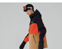 Goski Flex Snow Jacket White&Green&Black