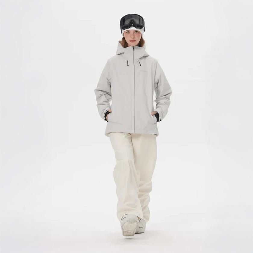 Nobaday Juicy Women’S 2L Snow Jacket Ice Grey