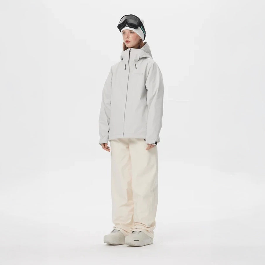 Nobaday Juicy Women’S 2L Snow Jacket Ice Grey