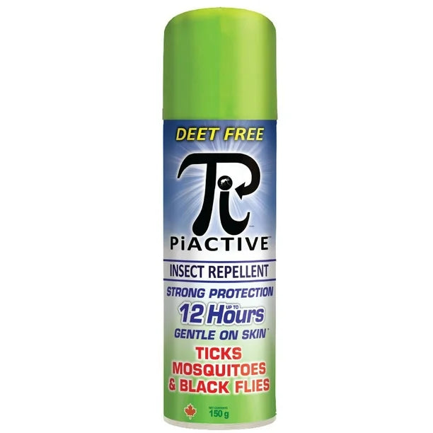 PiACTIVE Insect Repellent Aerosol Spray  DEET Free 150gm