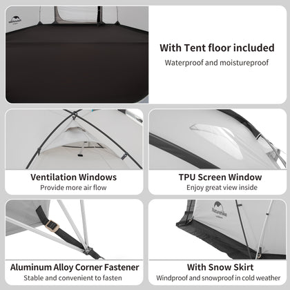 Naturehike Shepherd Dome Tent Gray