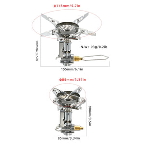 Camping Moon XD-2F Portable Camping Gas Stove (2026)