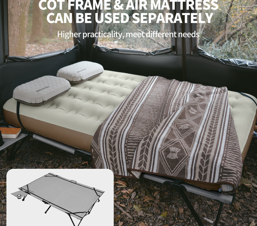 Naturehike XJC04 Ultralight Foldable Camping Cot Q-9E Double