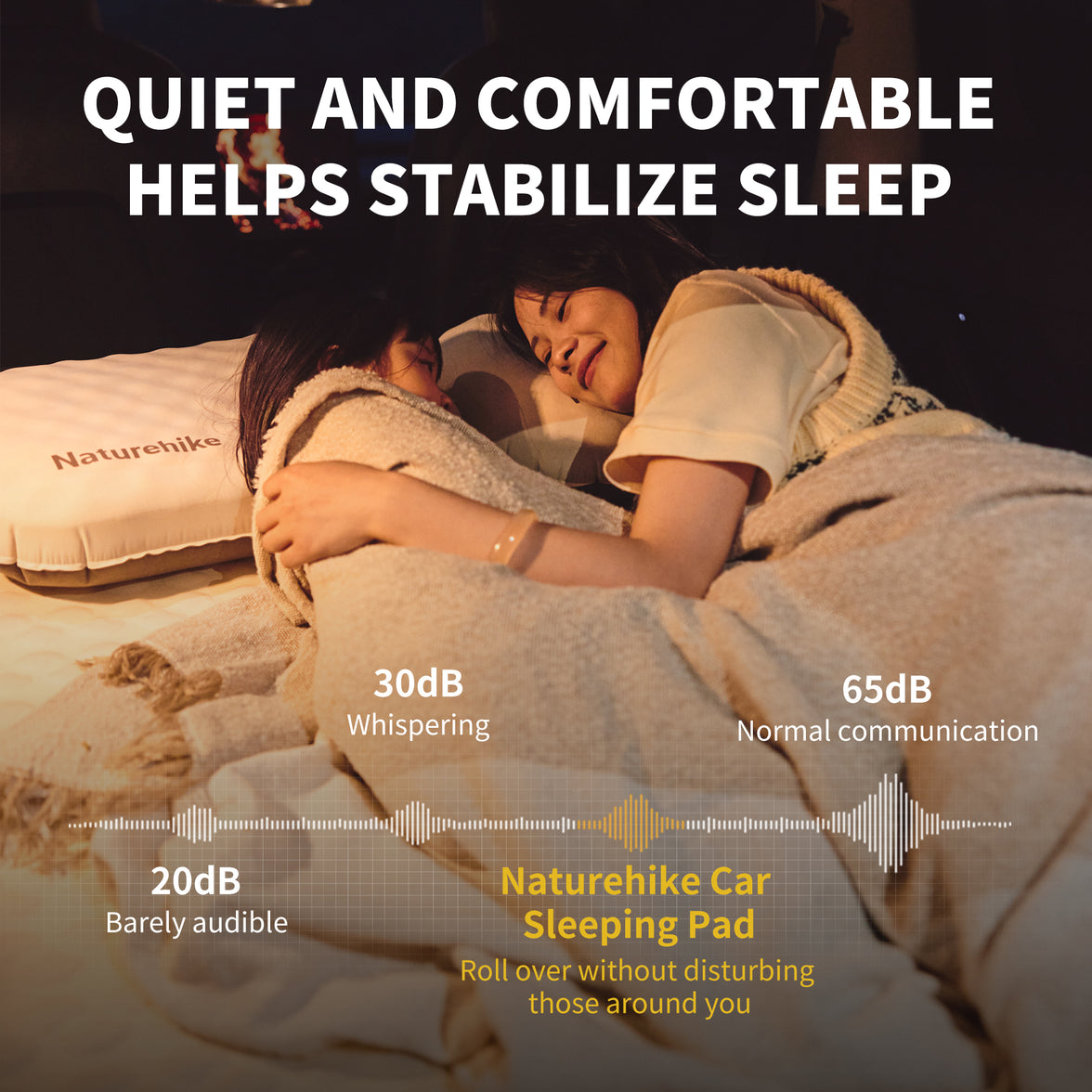 Naturehike Yugu Car Automatic Inflatable Pad Khaki