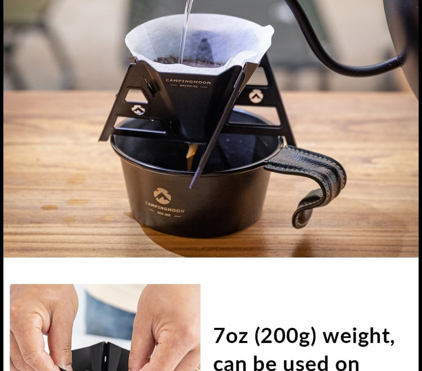 Campingmoon Black Dripper BKCOF-01