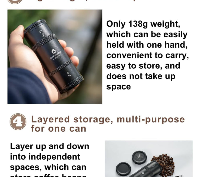 Campingmoon Medium Coffee Canister