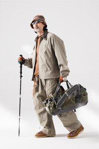 Blue Large Pocket Lapel Jacket