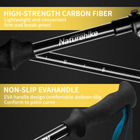 Naturehike Gale Terk EXT Full Carbon 5-section Adjustable Folding Trekking Pole