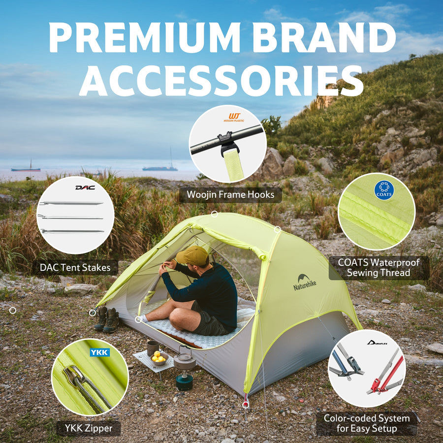 Naturehike Star River™ EXT 2-Person Ultralight Backpacking Tent (2026)