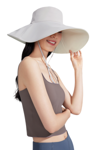 Beneunder AL50024 Women's Double-Sided Double-Protection Sun-Proof Bucket Hat