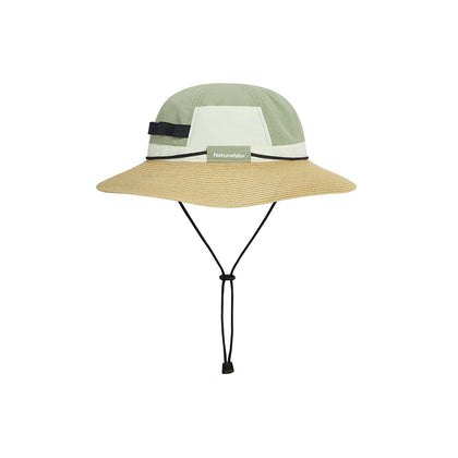 Naturehike Contrasting Colors Braided Fisherman Hat - Light Green