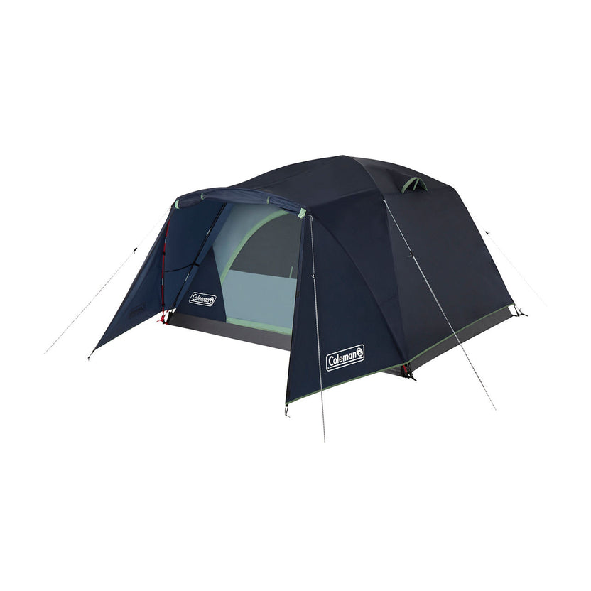 Coleman Skydome 4-Person Camping Tent with Full-Fly Vestibule - Blue Nights