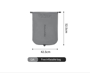 Naturehike Tuye 5.8 Ultra Light Inflatable Mummy Sleeping Pad Carbon Silver