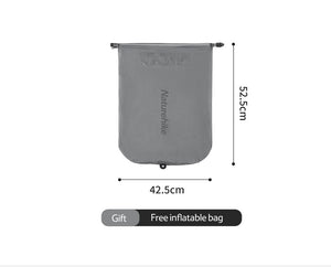 Naturehike Tuye 5.8 Ultra Light Inflatable Mummy Sleeping Pad Carbon Silver