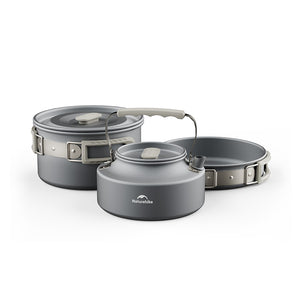 Naturehike Aluminium Alloy Pot Set B For 2-4 People
