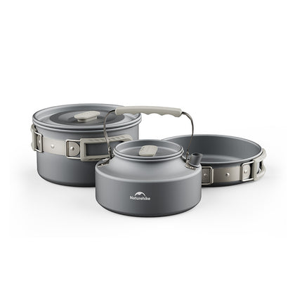 Naturehike Aluminium Alloy Pot Set B For 2-4 People