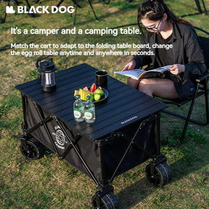Black Dog Shanying Pro 4-Way Collapsible Camping Wagon