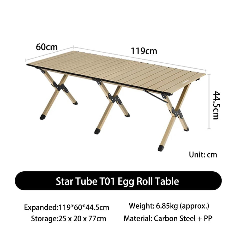 Naturehike Simple star T01 Egg Large roll table 2026