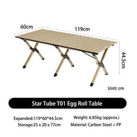 Naturehike Simple star T01 Egg Large roll table 2026