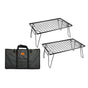 Camping Moon T-230-2T Foldable Multipurpose Stacking Storage Rack (2026)