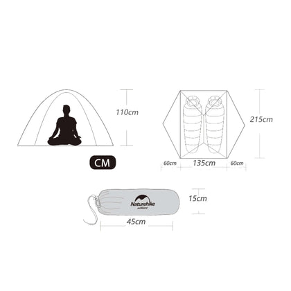 Naturehike Star-River 2 Ultralight 2 Persons Tent + Mats