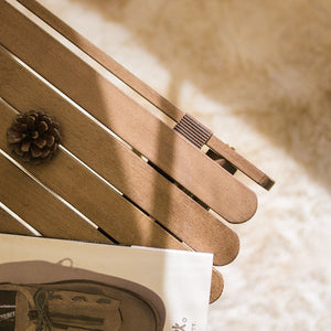 Naturehike Outdoor Folding Egg Roll Table Walnut Large