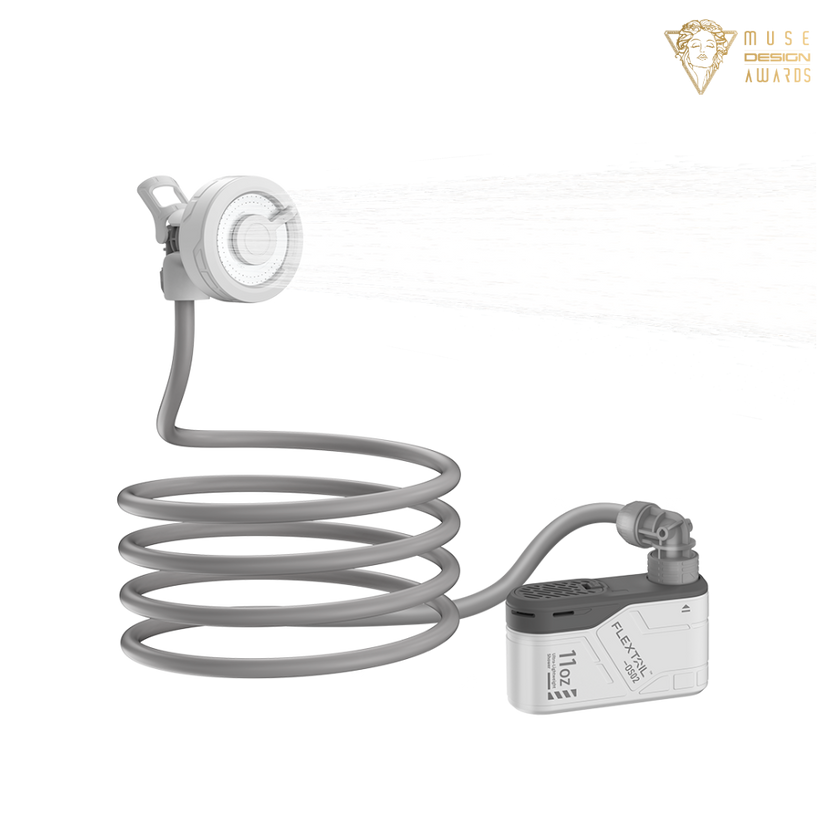 FLEXTAIL Max Shower portable rechargeable outdoor shower with carrying case