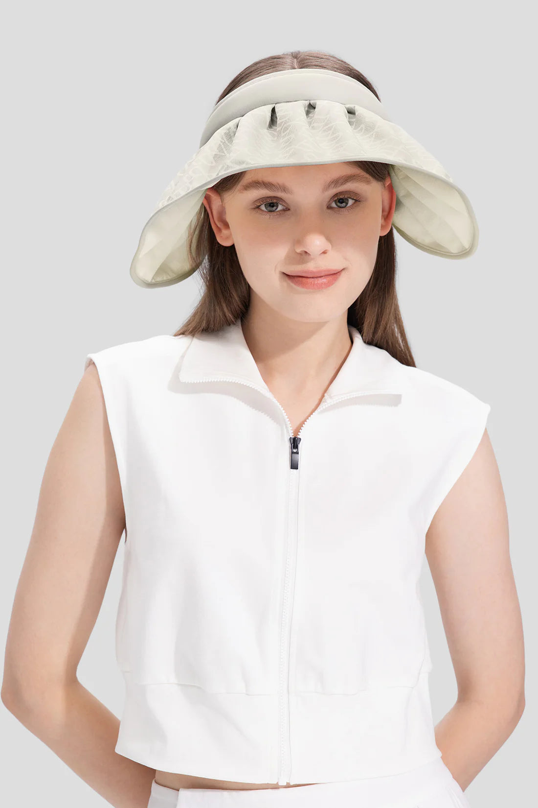 Beneunder TS55024 Yuni S24 - Women's Sun Visor Hat Upf50+