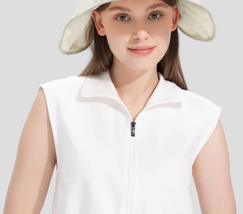 Beneunder TS55024 Yuni S24 - Women's Sun Visor Hat Upf50+