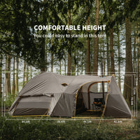 Naturehike Kota 6 Tent Light Brownish Gray