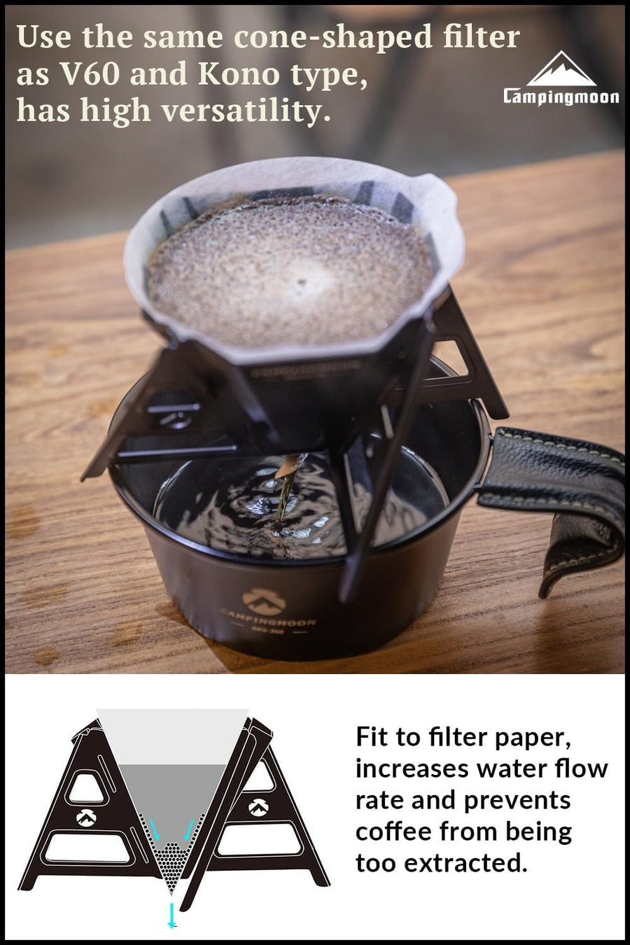 Camping Moon Black Dripper BKCOF-01 (2026)