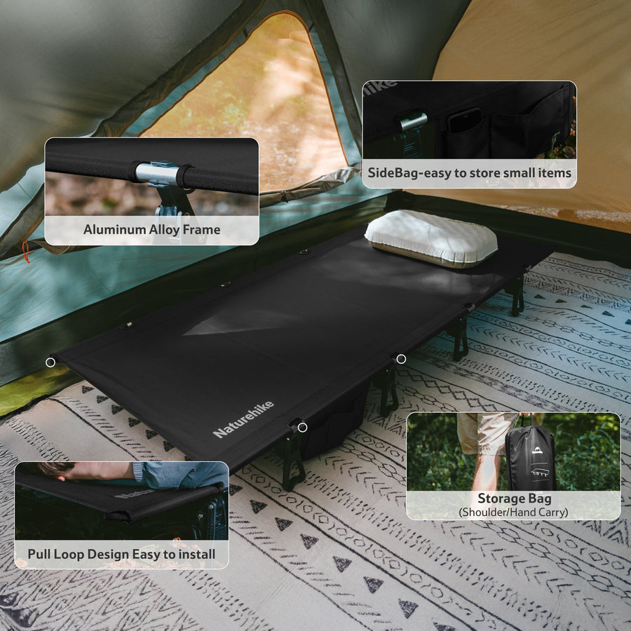 Naturehike XJC08 Greenfield Outdoor Folding Camp Bed (2026)