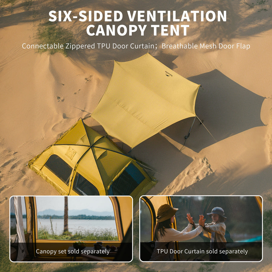 Naturehike Dune™ 10.9 Pro 4-Person Hot Tent (2026)