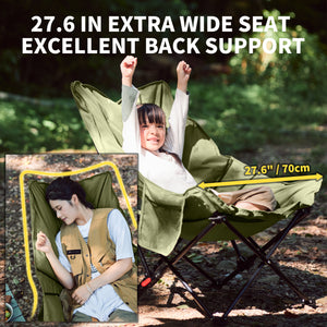 Naturehike Sea Star 001 Push-Up High Back Cotton-Filled Moon Chair Single