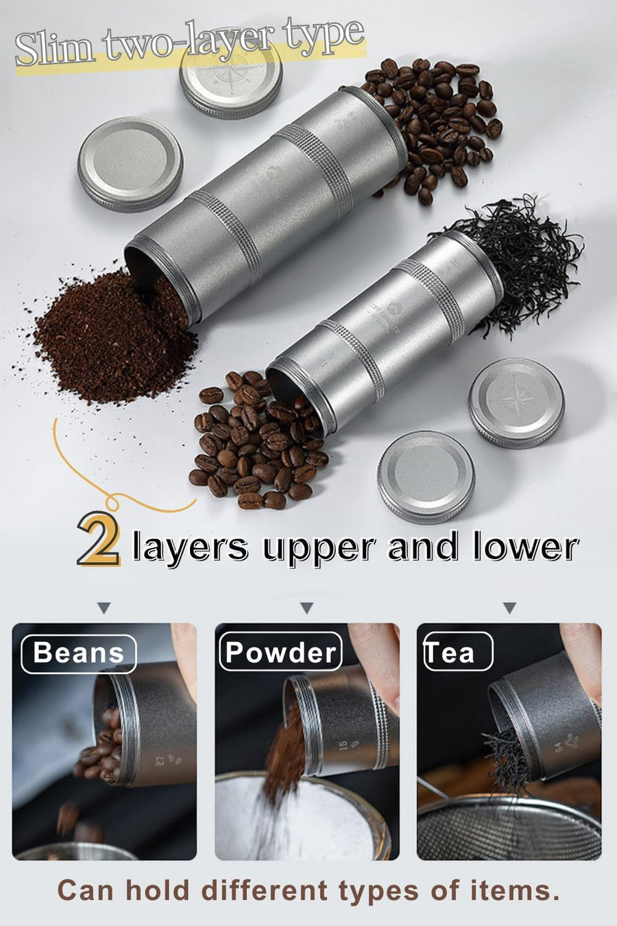 Camping Moon Coffee Beans Case CC-50-H