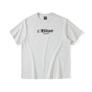 Blue Monte Logo Print Men's Short-Sleeved Round-Neck T-Shirt
